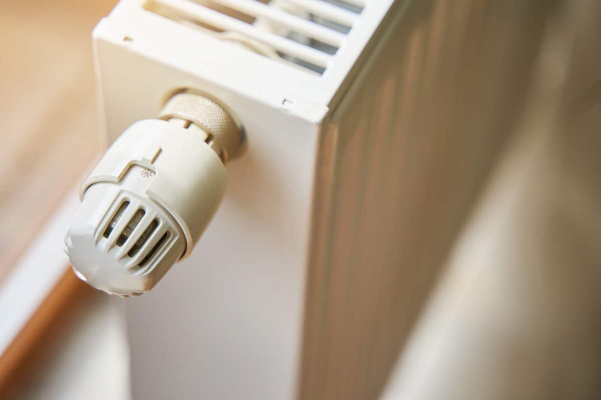 maniglia riscaldamento